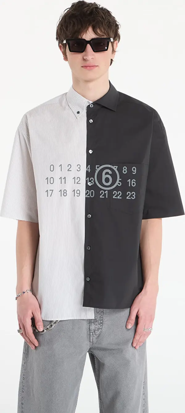 MM6 Srajca MM6 Short-Sleeved Shirt Black 52