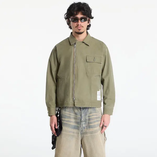 NEIGHBORHOOD Srajca NEIGHBORHOOD Zip Field Shirt Ls Olive Drab M