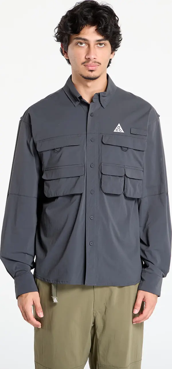 Nike Srajca Nike ACG "Orb Weaver" Dri-FIT ADV UV Long-Sleeve Shirt Anthracite/ Summit White/ Summit White L