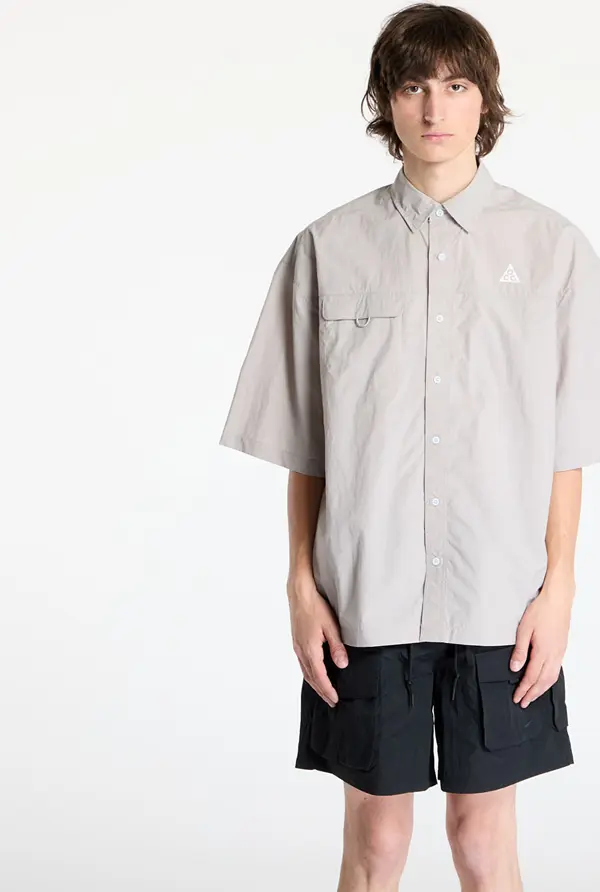 Nike Srajca Nike ACG "Orb Weaver" UV Repel Short-Sleeve Shirt College Grey/ Football Grey/ Summit White XL