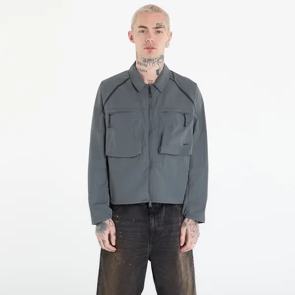Nike Srajca Nike Tech Men's Long-Sleeve Utility Shirt Iron Grey/ Black L