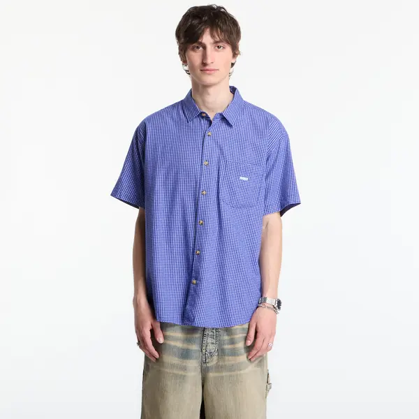 OBEY Clothing Srajca OBEY Bigwig Frank Woven Surf Blue Multi XL