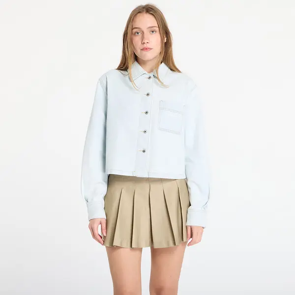Off-White Srajca Off-White Diag L/S Denim Pajama Shirt Light Blue M