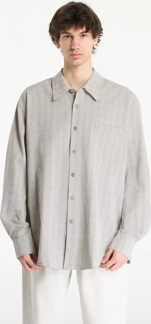 Our Legacy Srajca OUR LEGACY Above Shirt Sage Trail Check Dryline Weave 52