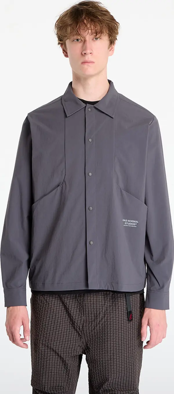 Pas Normal Studios Srajca Pas Normal Studios Off-Race Tech Overshirt UNISEX Steel S