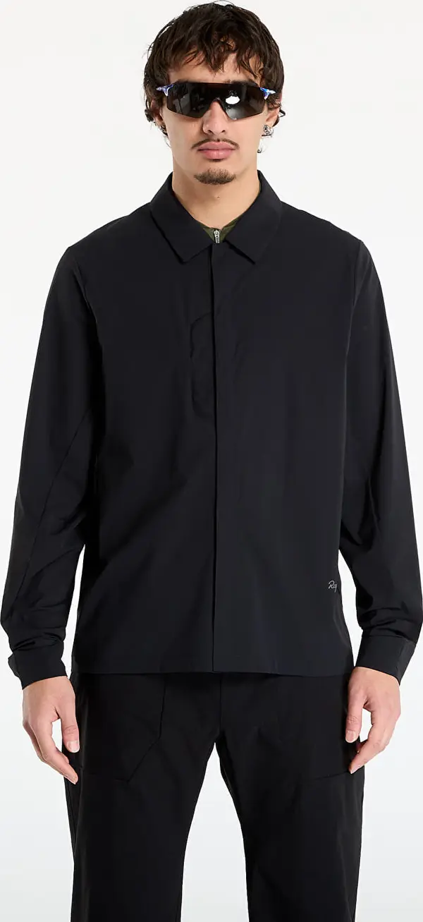 Rapha Srajca Rapha Men's Long Sleeve Tech Shirt Black/ Carbon Grey L