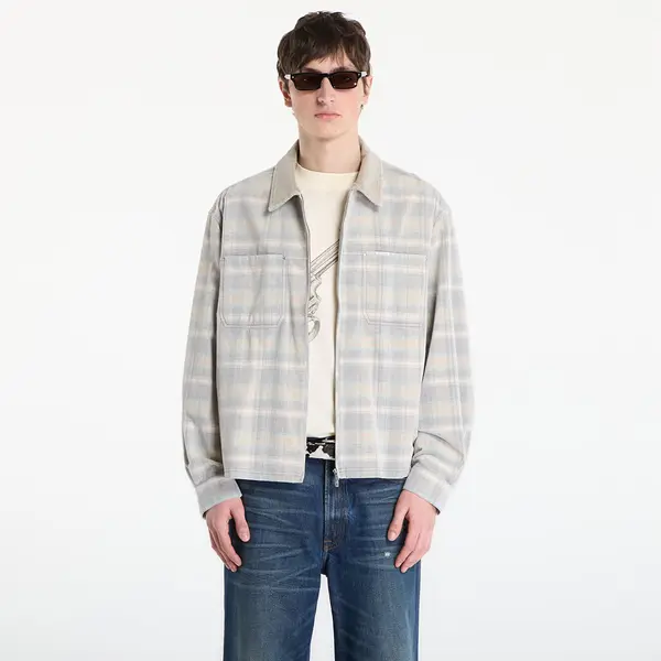 REPRESENT Srajca REPRESENT Cord Zip Flannel Shirt UNISEX Mineral XL