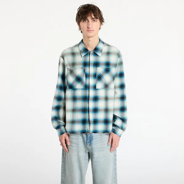 REPRESENT Srajca REPRESENT Sun Bleached Flannel Shirt Cloud L