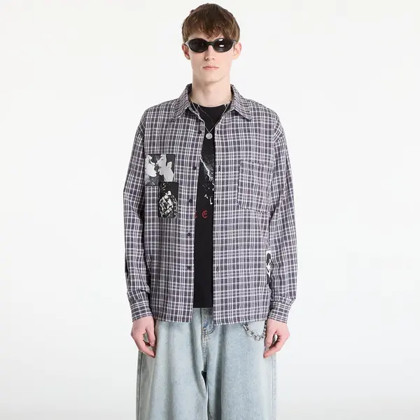 Wasted Paris Srajca Wasted Paris M Taunt Shirt Black Tartan L