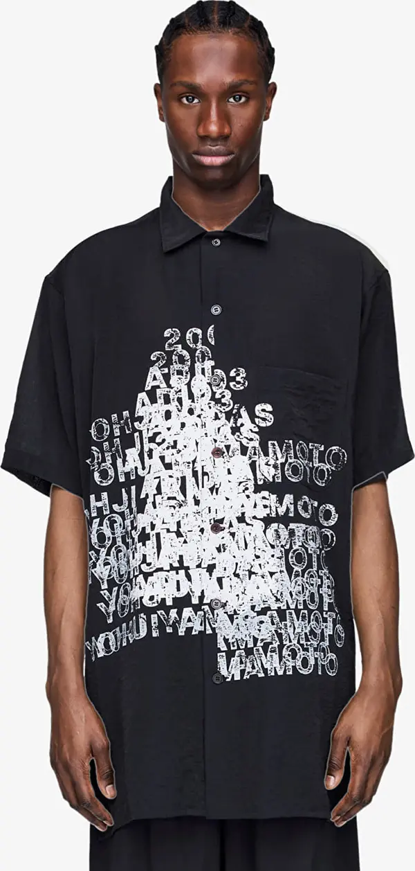 Y-3 Srajca Y-3 Dip Dye Cinched Drape T-Shirt Black L