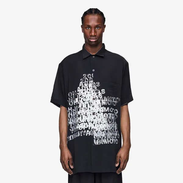 Y-3 Srajca Y-3 Dip Dye Cinched Drape T-Shirt Black M