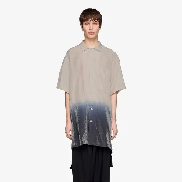 Y-3 Srajca Y-3 Dip Dye Short Sleeve Long Shirt Alumina L