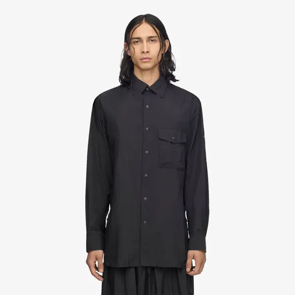 Y-3 Srajca Y-3 Gradient 3 Stripes Nylon Overshirt UNISEX Black L
