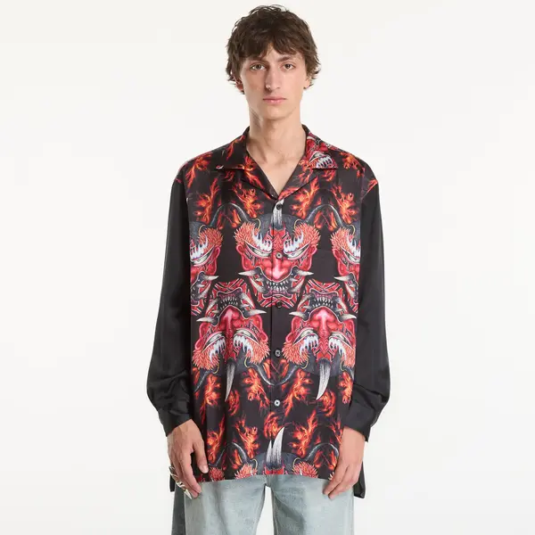 Y-3 Srajca Y-3 Red Satin Graphic Shirt UNISEX Multicolor L