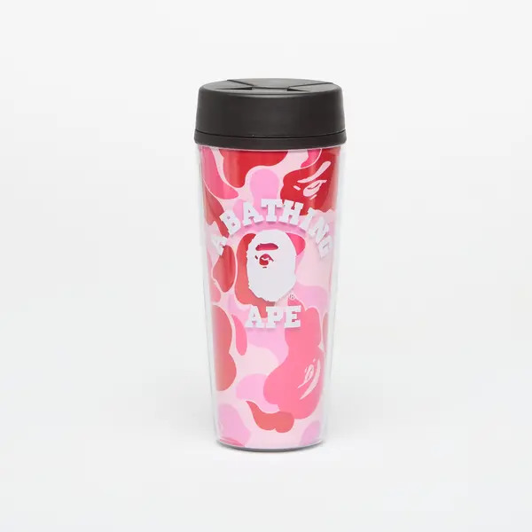 A BATHING APE Steklenica A BATHING APE Abc Camo Tumbler Pink Universal