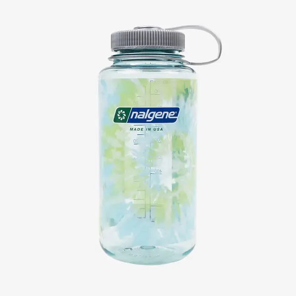 Nalgene Steklenica Nalgene 1000 ml Wide Mouth Seafoam/ Platinum Blue Tie Dye Universal