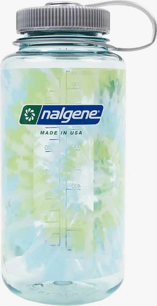 Nalgene Steklenica Nalgene 1000 ml Wide Mouth Seafoam/ Platinum Blue Tie Dye Universal