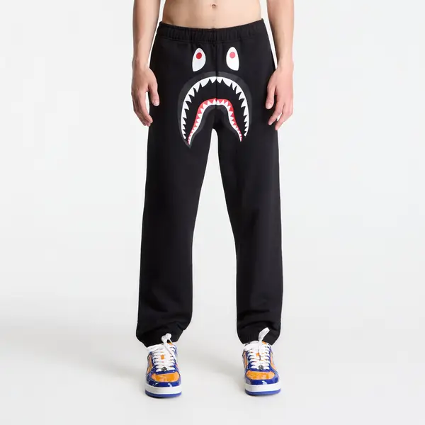 A BATHING APE Superge A BATHING APE Shark Sweat Pants UNISEX Black XL