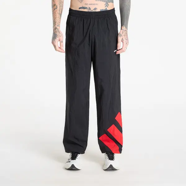 adidas Originals Superge adidas Adicolor Blocked Tracksuit Bottoms Black/ Better Scarlet XL