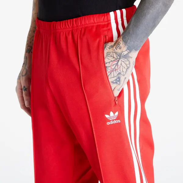 adidas Originals Superge adidas Beckenbauer Track Pant Better Scarlet/ White XXL