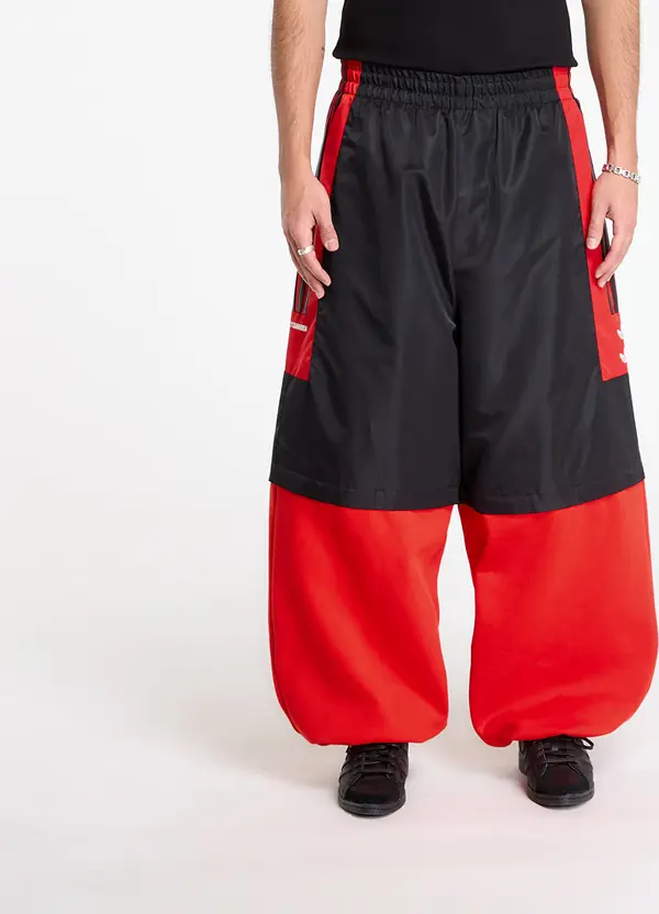 adidas Originals Superge adidas Chavarria Fleece Zip Off Pant Black/ Red L