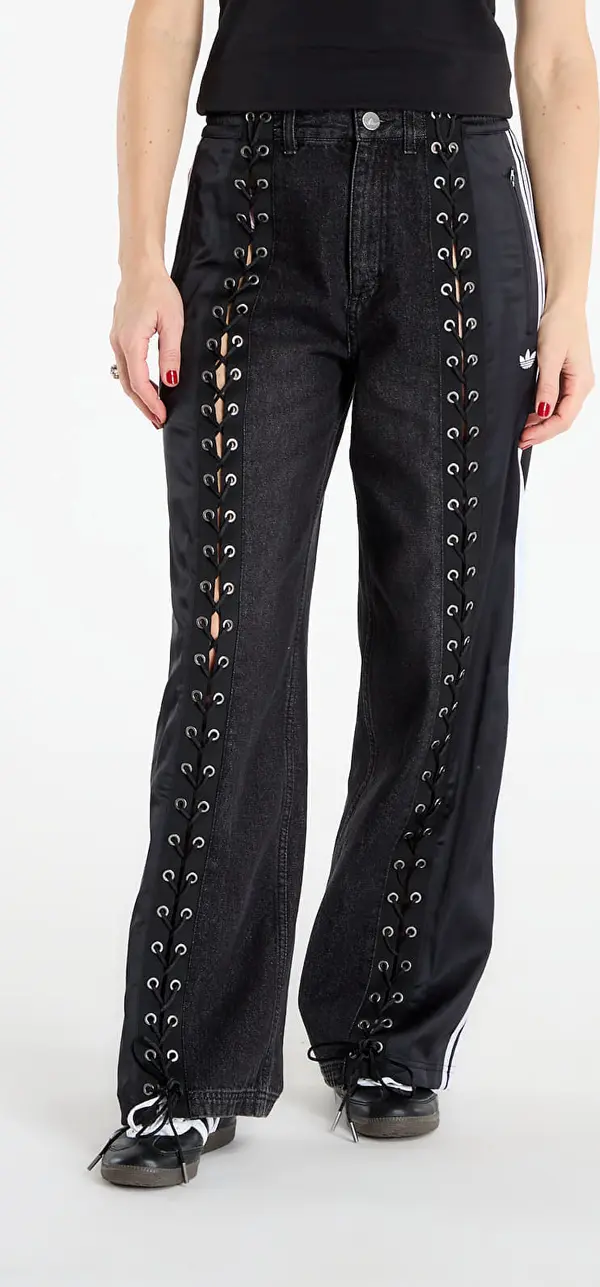 adidas Originals Superge adidas Denim Fb Lacing Tracksuit Bottoms Black M