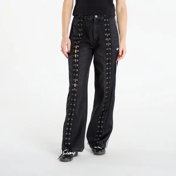 adidas Originals Superge adidas Denim Fb Lacing Tracksuit Bottoms Black S