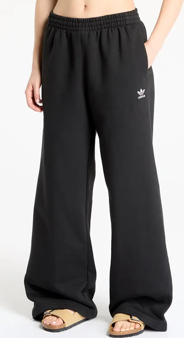 adidas Originals Superge adidas Essentials Wide Leg Pant Fleece Black XS