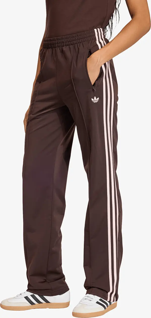 adidas Originals Superge adidas Firebird Classic Track Tracksuit Bottoms Aurora Coffee/ Sandy Pink XS