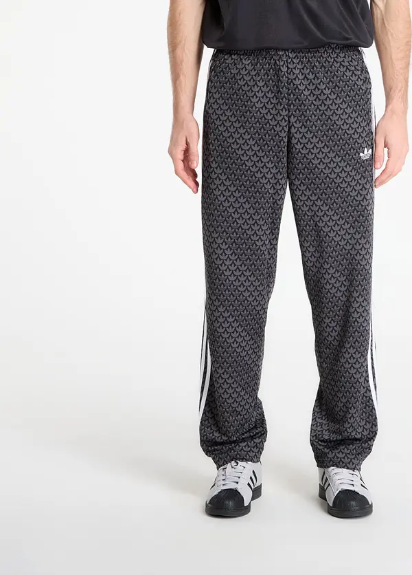 adidas Originals Superge adidas Firebird Loose Monogram Track Tracksuit Bottoms Black XL