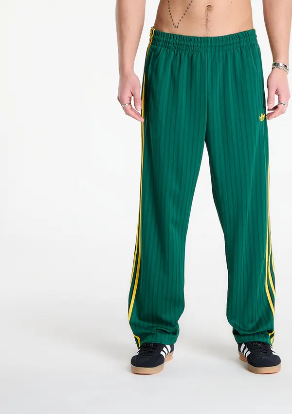 adidas Originals Superge adidas Firebird Loose Pinstripes Track Tracksuit Bottoms Collegiate Green L
