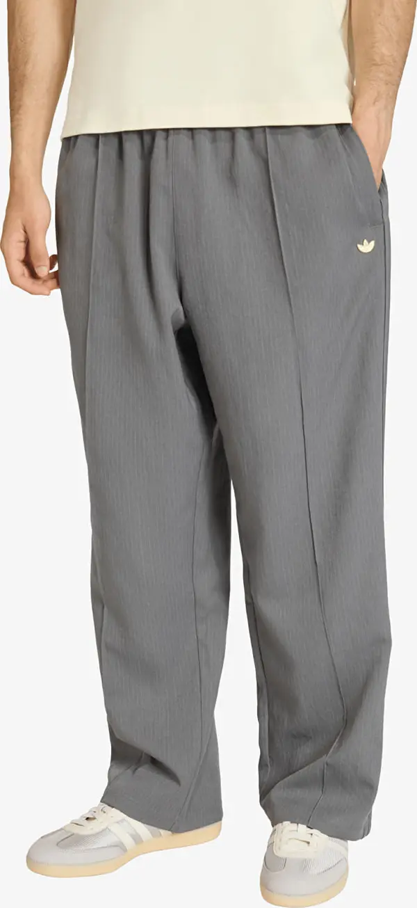 adidas Originals Superge adidas Firebird Loose Pinstripes Track Tracksuit Bottoms Grey Four M