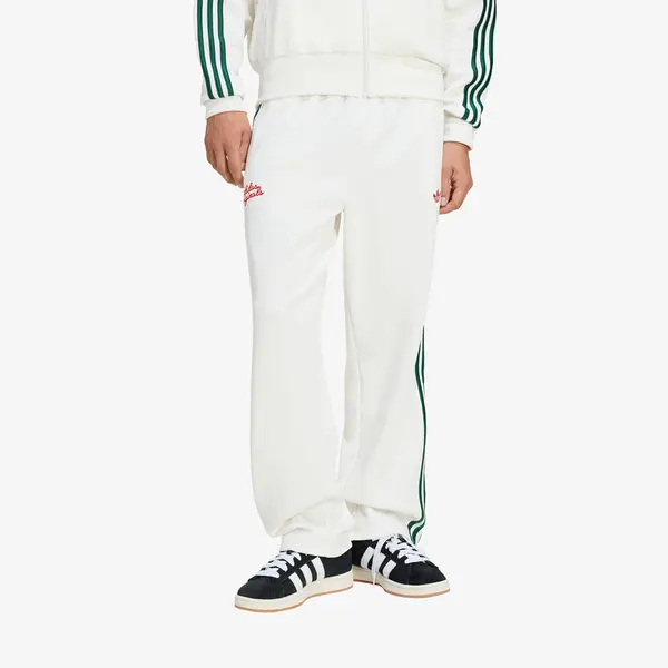 adidas Originals Superge adidas Firebird Track Pants Roses Off White/ Collegiate Green XL