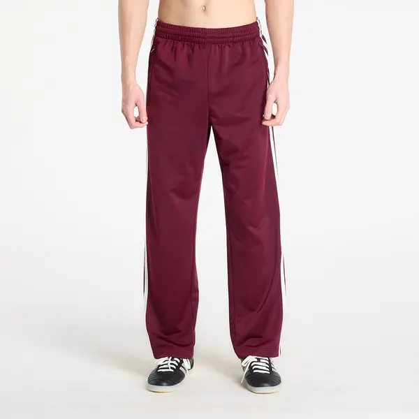 adidas Originals Superge adidas Firebird Track Tracksuit Bottoms Maroon/ Off White L