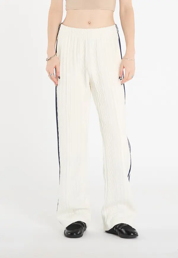 adidas Originals Superge adidas Knit Classic Track Trousers Off White M