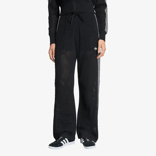 adidas Originals Superge adidas Knitted Crochet Firebird Track Pants Black S