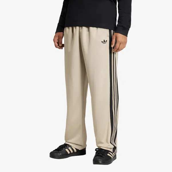 adidas Originals Superge adidas Loose Mesh Tracksuit Bottoms Stone Khaki M