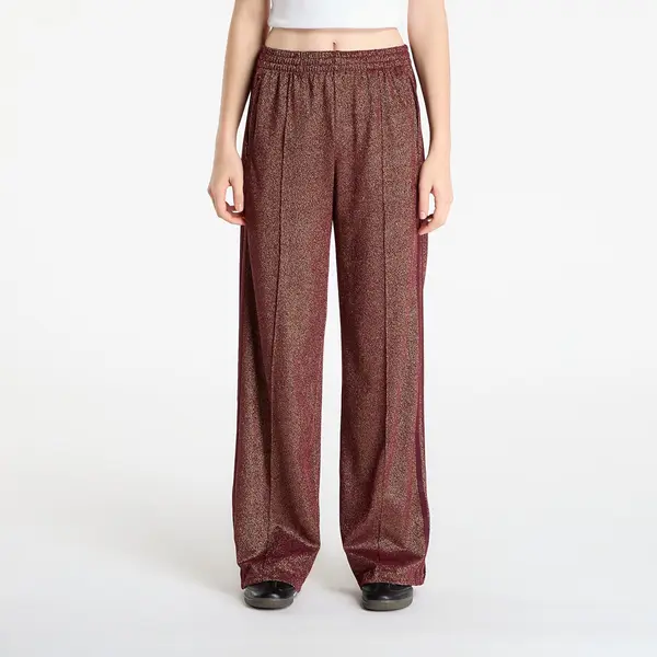 adidas Originals Superge adidas Lurex® Firebird Tp Trousers Maroon/ Gold Met. M
