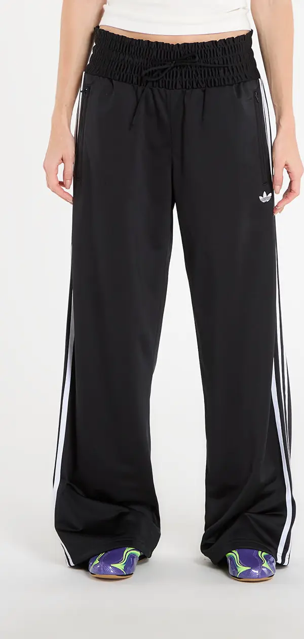 adidas Originals Superge adidas Smocked Firebird Tracksuit Bottoms Black L