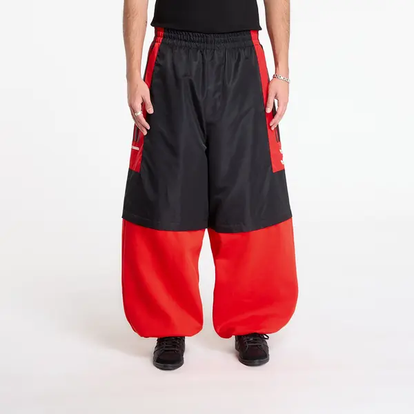 adidas Originals Superge adidas x Willy Chavarria Fleece Zip Off Pant Black/ Red M