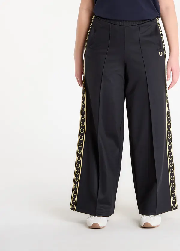 FRED PERRY Superge FRED PERRY Taped Track Pants Black/ Champagne 38