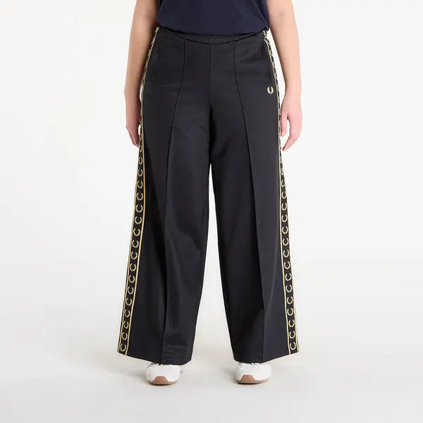 FRED PERRY Superge FRED PERRY Taped Track Pants Black/ Champagne 38