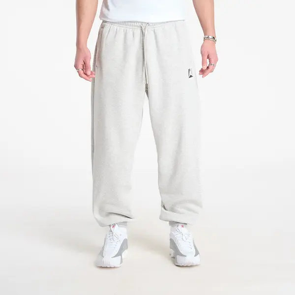 Jordan Superge Jordan Brooklyn Fleece Men's Pants Grey Heather/ Pale Grey/ White XS