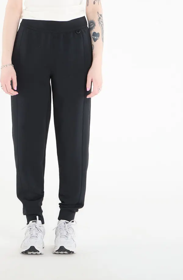 Nike Superge Nike 24.7 ImpossiblySoft Women's Dri-FIT Mid-Rise Joggers Black/ Dk Smoke Grey XL