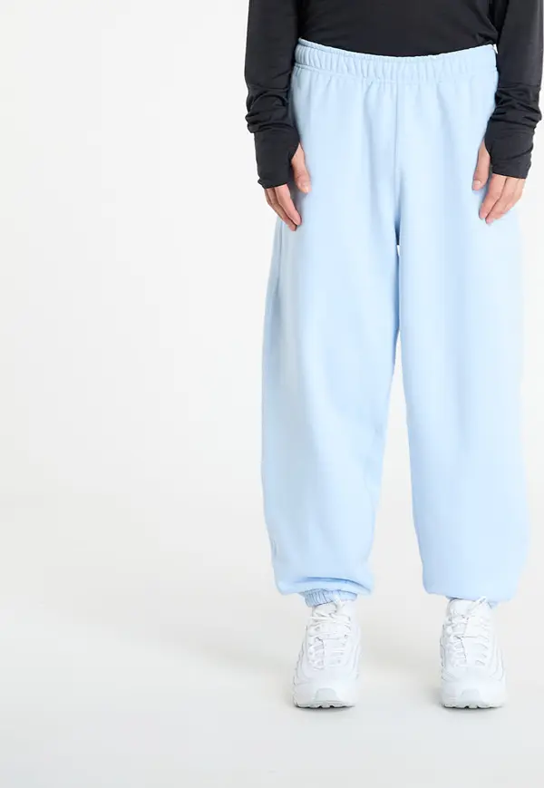 Nike Superge Nike Solo Swoosh Men's Cuffed Fleece Pants Celestine Blue/ Celestine Blue/ White S