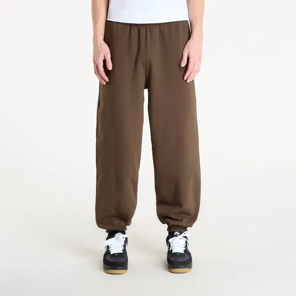 Nike Superge Nike Solo Swoosh Men's Cuffed Fleece Pants Dark Hazel/ White S