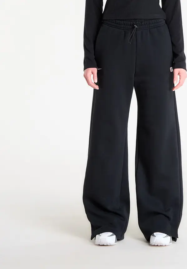 Nike Superge Nike Sportswear Phoenix Fleece Shox Women's High-Waisted Pants Black S