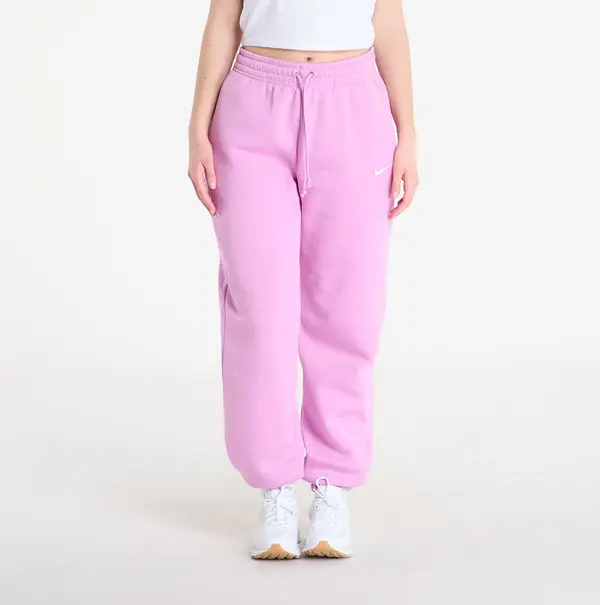 Nike Superge Nike Sportswear Phoenix Fleece Women's High-Waisted Oversized Sweatpants Lt Magenta/ Sail XS