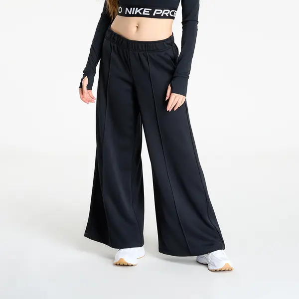 Nike Superge Nike Sportswear Women's Mid-Rise Wide-Leg Track Pants Black/ Black/ Sail XL