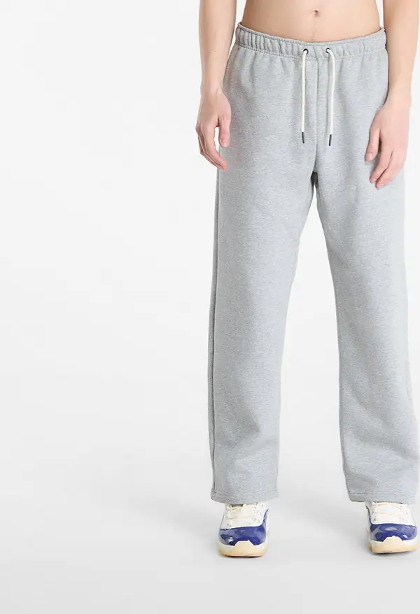 Nike Superge Nike Standard Issue Men's Therma-FIT Brushed Open-Hem Basketball Pants Dk Grey Heather/ Black M